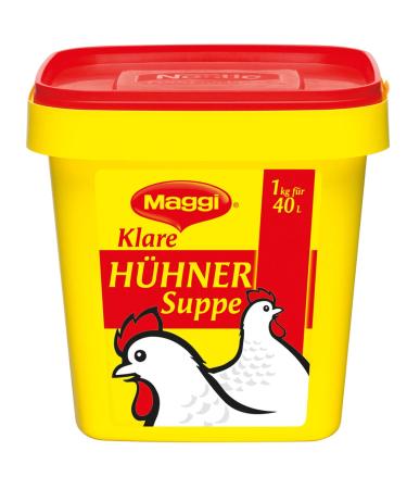 Maggi Clear Chicken Soup (instantly soluble) 1 pack (1 x 1kg professional box) 1 kg (1 pack)