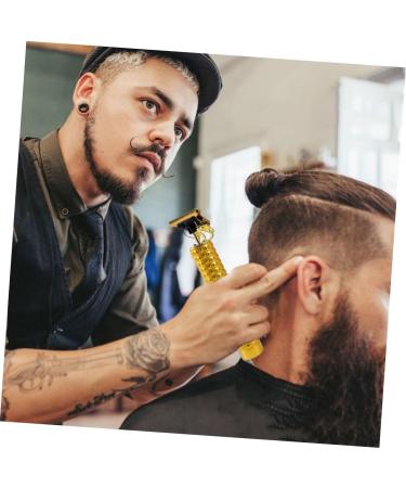 Buy Electric Hair Clipper Set - USB Barber Clippers Trimmers & Hair Cutting Kit - Professional Haircut Supplies - Yellow - Buy Online on SooperMarket.com