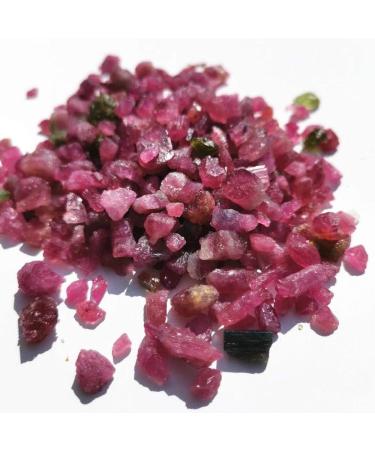 Natural Rough Tourmaline Stones Raw Crystal Stone Chips for Fishbowl Decoration (Color : 200g) - Buy Online on SooperMarket.com