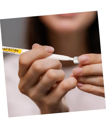 Healeved 25 Pcs White Lying Silkworm Pen Eye Shadow Makeup Cosmetics White Eyeliner Makeup Eyeliner Abs - Buy Online on SooperMarket.com