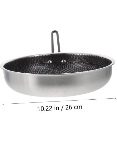 MAGICLULU Stainless Steel Griddle 1pc Outdoor Non Stick Pan Iron Honeycomb Water Cup Camping Skillet - Buy Online on SooperMarket.com