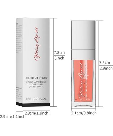 Lip Oil Moisturises and Gives Lipstick Plump and Plump Make-Up 8 ml Butterscotch Sweets (E One Size) 1 count (Pack of 1) E - Buy Online on SooperMarket.com