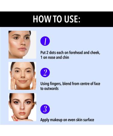 Blue Heaven Flawless Make-up Base Primer 1.05oz - Perfect for a Smooth & Long-Lasting Finish - Buy Online on SooperMarket.com