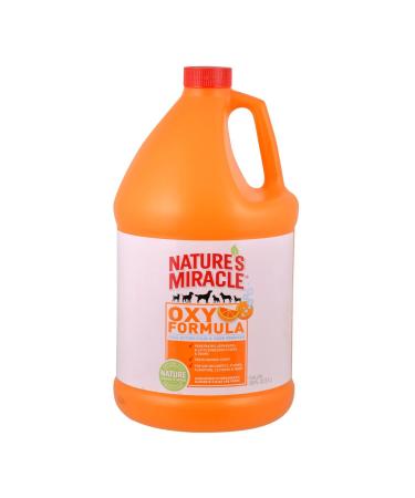 Nature s Miracle Dog Stain And Odor Remover Oxy Formula With Fresh Orange Scent 1 Gallon