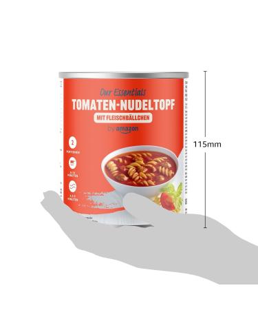 Buy Amazon Tomato Pasta Pot with Meatballs - 800g | International Shipping Available - Buy Online on SooperMarket.com