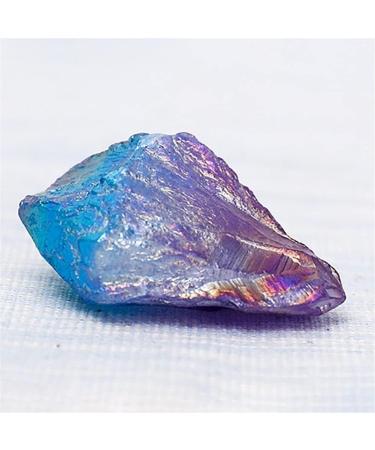 Stone Natural Crystal Raw Stone Electroplate Quartz Specimens Rough Collectibles Raw Gemstone Home Decoration Stone Ornaments Full of Texture - Buy Online on SooperMarket.com
