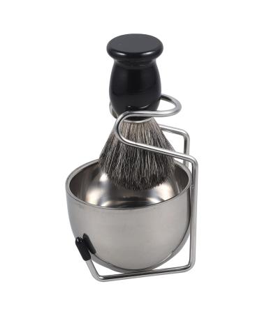 2 Sets Beard Brush Set | Professional Shaving Brush Tool for Men | Portable Beard Care Supplies - Buy Online on SooperMarket.com