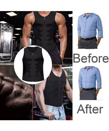 Manson Gynecomastia Zipper Vest | Compression Shirt Tank Top for Men | Size Medium - Buy Online on SooperMarket.com