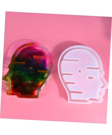 Silicone Mold DIY Mold Reusable Mold Mould for DIY Adornment Mould DIY Mould Decoration Mold Ornament Mold Decorative Mold Casting Mold Accessories Epoxy White Silica Gel - Buy Online on SooperMarket.com