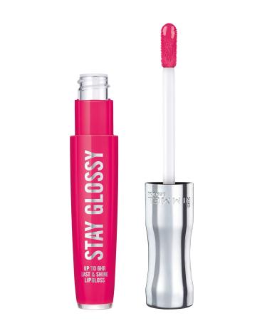 Rimmel Stay Glossy 6HR Lip Gloss  The Future is Pink  0.18 Fl Oz (Pack of 1) The Future is Pink 0.18 Fl Oz (Pack of 1)