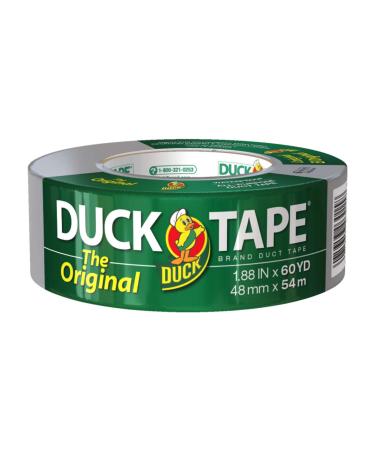 The Original Duck Brand 394475 Duct Tape 1-Pack 1.88 Inch x 60 Yard Silver