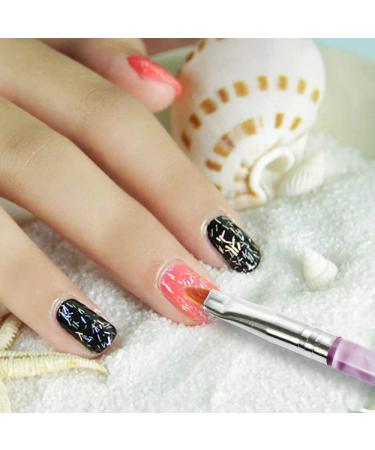Professional 7-Part Nail Art Brush Set with Nail Shaver - Perfect for Gel & Acrylic Nail Designs - Buy Online on SooperMarket.com