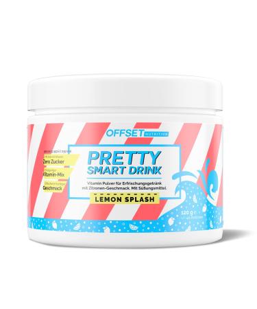 Vitamin powder for Water from Offset Nutrition |Refreshing lemon taste for 24 l water |12 vitamins & minerals |Premium fiber |Zero sugar & zero calories in the drink |vegan