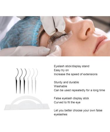 Lashes Display Rack Reusable False Eyelashes Display Sticks Clear Stand For Home - Buy Online on SooperMarket.com