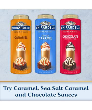 Ghirardelli Premium Sea Salt Caramel Sauce - 16 Oz | Buy Online - Buy Online on SooperMarket.com