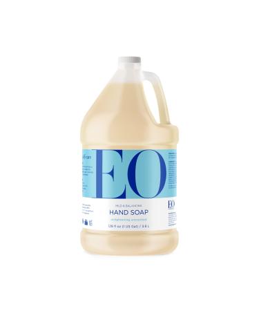 EO Liquid Hand Soap Refill  1 Gallon  Unscented  Organic Plant-Based Gentle Cleanser with Pure Essential Oils