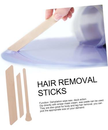 Buy MAGICLULU 600pcs Wax Stick - Premium Wooden Hair Removal & Manicure Tools | International Shipping Available - Buy Online on SooperMarket.com