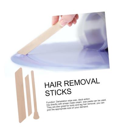 Beavorty 750 Pcs Wax Sticks for Hair Removal - High-Quality Wax Strips & Wooden Applicator - Ideal Beauty Tool for Smooth Skin - Buy Online on SooperMarket.com