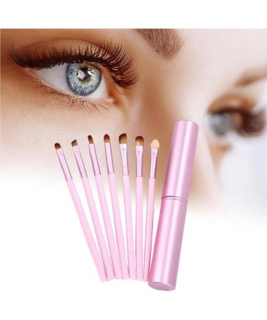 FIOERDTUIE 7 Pieces/Set Woman Girl Makeup Brush with Handle Powder Make Up Cosmetic Brushes Eye Shadow Soft Tool for Professional - Buy Online on SooperMarket.com
