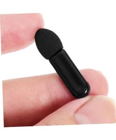 Healeved 400 Pcs Mini Eyeshadow Swab Eyelash Spoolie Eyeshadow Lip Balm Brush Black Plastic - Buy Online on SooperMarket.com