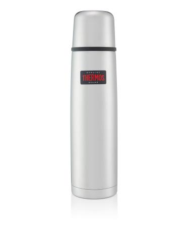 Thermos stainless steel thermos flask 1.0 l light and compact stainless steel A