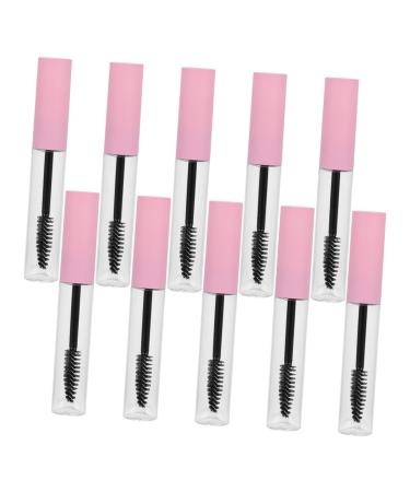 BELLIFFY 15pcs Mascara Empty Tube Refillable Tubes Cold Pressed oil Clear Mascara Bottle Plastic