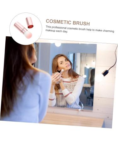 Gogogmee 1pc Blush Brush Travel Makeup Brush Blush Powder Brush Buffing Brush Portable Makeup Brush Blusher Brush Cosmetics Brush Retractable Makeup Brush Foundation Miss Aluminum Trimming - Buy Online on SooperMarket.com