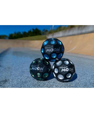 Buy Sunflex X Waboba Moon Ball - Dark Side Blue | Springball & Jumping Rubber Ball for Kids | Fun Bouncing Playball with Sound Crater International Shipping Available - Buy Online on SooperMarket.com