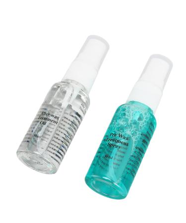 Clean & Hydrate Waxing Kit - Pre Wax Cleanser & Post Oil for Smooth Calm Skin - Buy Online on SooperMarket.com