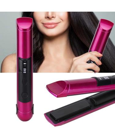 Mini Hair Curler & Straightener - USB Rechargeable Styling Tool for Home Salon | Easy Hair Styling - Buy Online on SooperMarket.com