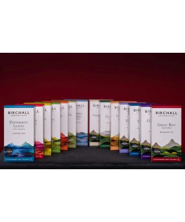 Birchall Tea - Darjeeling Tea - 6 Boxes of 15 Plant-Based Prism Tea Bags - A Unique and Flavorful Tea from the Himalayan Foothills - Nutritious Brew for Every Day - Buy Online on SooperMarket.com
