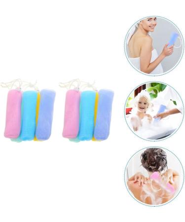 Mikinona 10pcs Foaming Soap Mesh Bag Soap Pouch Saver Soap Foaming Net Soap Sleeve Holder Soft Foam Net 14.5x5cm As Shown 1 - Buy Online on SooperMarket.com