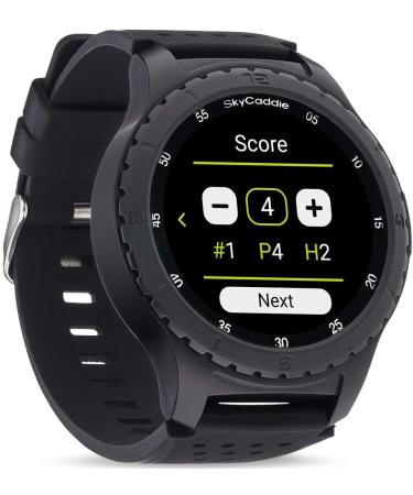 SkyCaddie LX5 GPS Golf Watch | Touchscreen Display | HD Color CourseView Maps | Black (Small) - Buy Online on SooperMarket.com