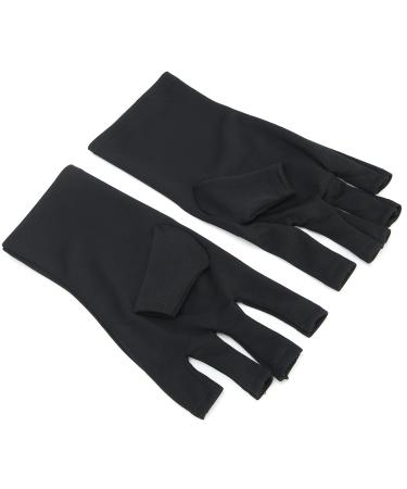 Anti UV Glove LED Nail Art Curing Lamp UV Protection Glove Nail Art Skin Care Glove 1 Pair (CaCaCook86bx3uwm40-11)