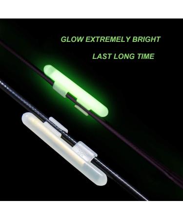 THKFISH Fishing Glow Sticks Rod Tip Floats Night Light Green Fluorescent 20pcs (10bags) #M 2.0-2.6mm - Buy Online on SooperMarket.com
