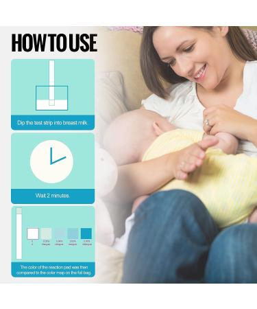 Breastmilk Detect Strips  Quick Breastmilk Test Strips Individually Wrapped Accuracy 25pcs Simple for Home for Mom - Buy Online on SooperMarket.com