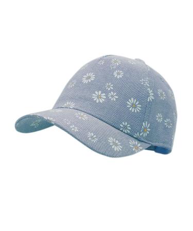 maximo Mini Girl-Cap Velcro fastener 51 mottled blue