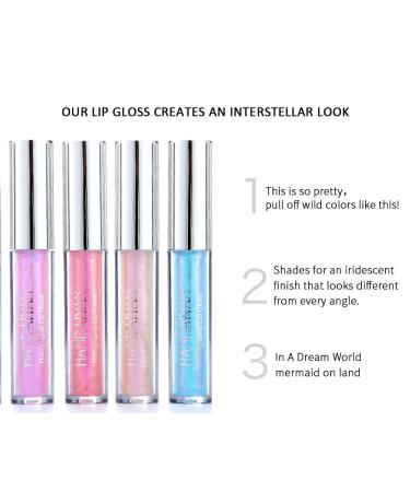COOSA Glitter Liquid Lipsticks Set - 6 Color Diamond Shimmer Metallic Lipstick Kit - Buy Online on SooperMarket.com