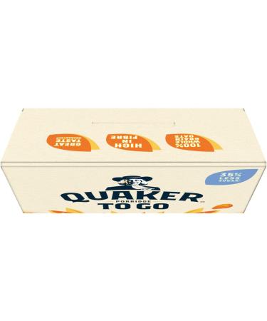 Quaker Porridge To Go Breakfast Bar Golden Syrup 2 x 55g (Case of 6) - Pack of 1 | Delicious and Convenient Breakfast Bars - Buy Online on SooperMarket.com