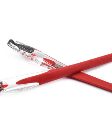 SOODASE Rubber Transparent Replacement Frame Legs for Oakley Crosslink Sweep/Switch Glasses - Red | International Shipping Available - Buy Online on SooperMarket.com