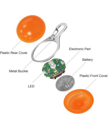 6 PCS LED Blinking Safety Lights for Dogs Cats & Kids - Bright Rechargeable Perfect for Pets & Cyclists - Buy Online on SooperMarket.com