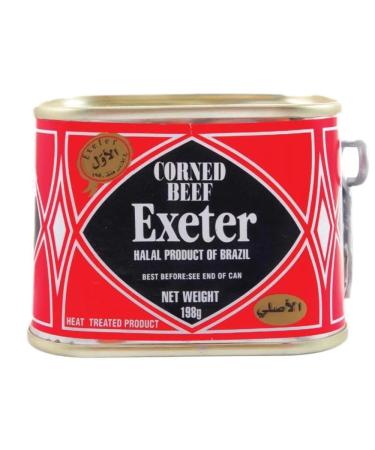 MASExeter Corned Beef Small 198g Box of 24-Fd