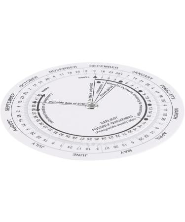 Pregnancy Wheel Due Date Calculator - OB-GYN, Midwives, Nurses, Patients & Doctors - 8 pack - Buy Online on SooperMarket.com