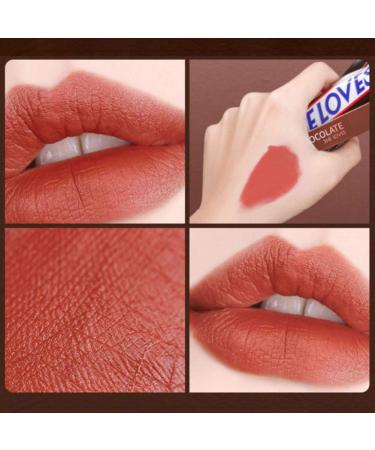 Colorfullavie 8 Colors Matte Lipstick - Silk & Waterproof Liquid Lip Gloss Set | Non-Sticky Red & Nude Lip Makeup - Buy Online on SooperMarket.com