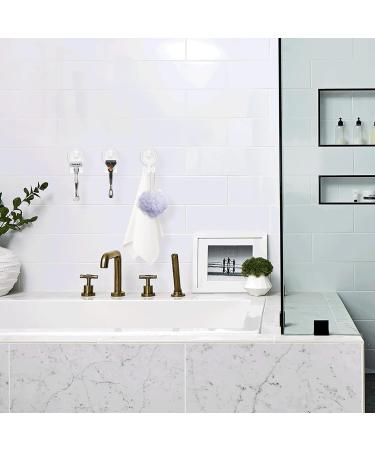 Linkida 3 Series Pack Razor Holder for Shower - Suction Wall Mount for Venus Platinum Fusion 5 Proshield ProGlide & MACH 3 Classic - Ideal Bathroom Organizer - Buy Online on SooperMarket.com