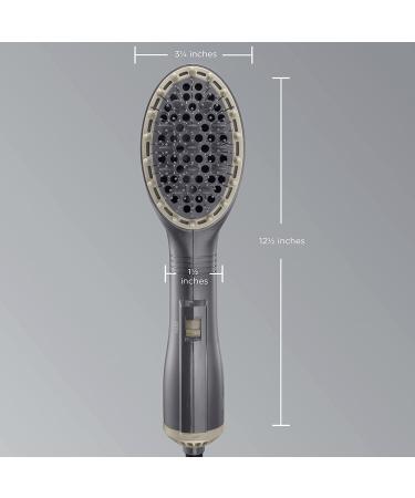 INFINITIPRO BY CONAIR Hot Air Paddle Styler Dryer Brush - Professional Hair Styling Tool - Buy Online on SooperMarket.com