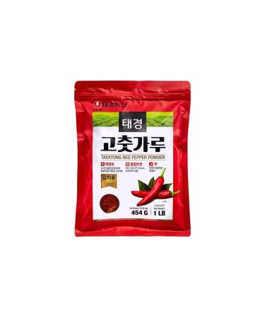 CNMART Nongshim Gochugaru Korean Taekyung Chilli Powder Small Flakes 454G