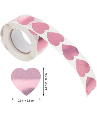 OSALADI 500pcs Tanning Stickers Small Heart Shaped Labels Red Heart Sticker Heart Label Stickers for Tanning Sticker Labels Sun Tan Heart Stickers Tanning Bed Hearts Seal Envelope Pvc Pink - Buy Online on SooperMarket.com