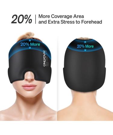 Snore Reduction Chin Strap for Migraine and Headache Relief - 2-in-1 Ice Wrap Cap - Buy Online on SooperMarket.com