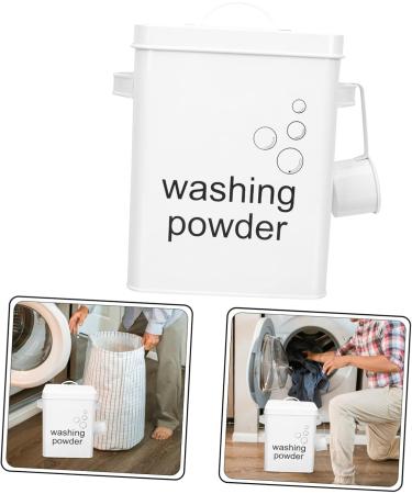 Healeved Washing Storage Bucket Toilet Lid Covers Laundry Bin Snack Containers Dispenser Wrought Iron - Buy Online on SooperMarket.com